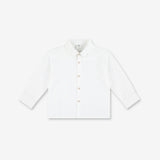 Boys Linen Buttoned Shirt With Long Sleeves WB