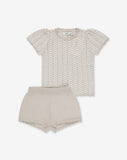 Knitted Top & Short Pants CR8