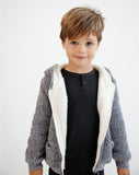 Hooded Jacket with Zipper S19