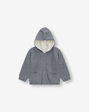 Hooded Jacket with Zipper S19