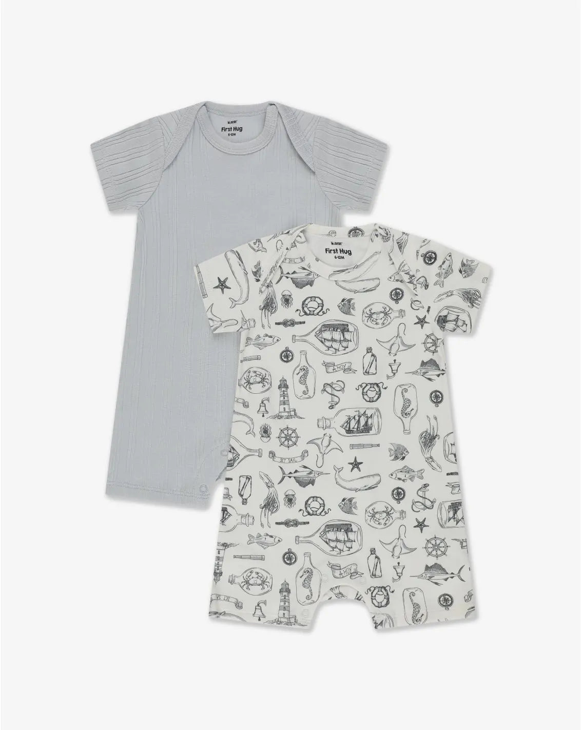 Pack of 2 Overalls PC