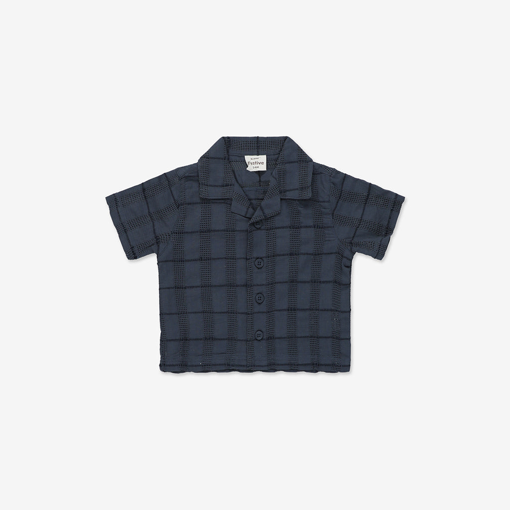 Short Sleeve Button-Down Shirt WB - WB5