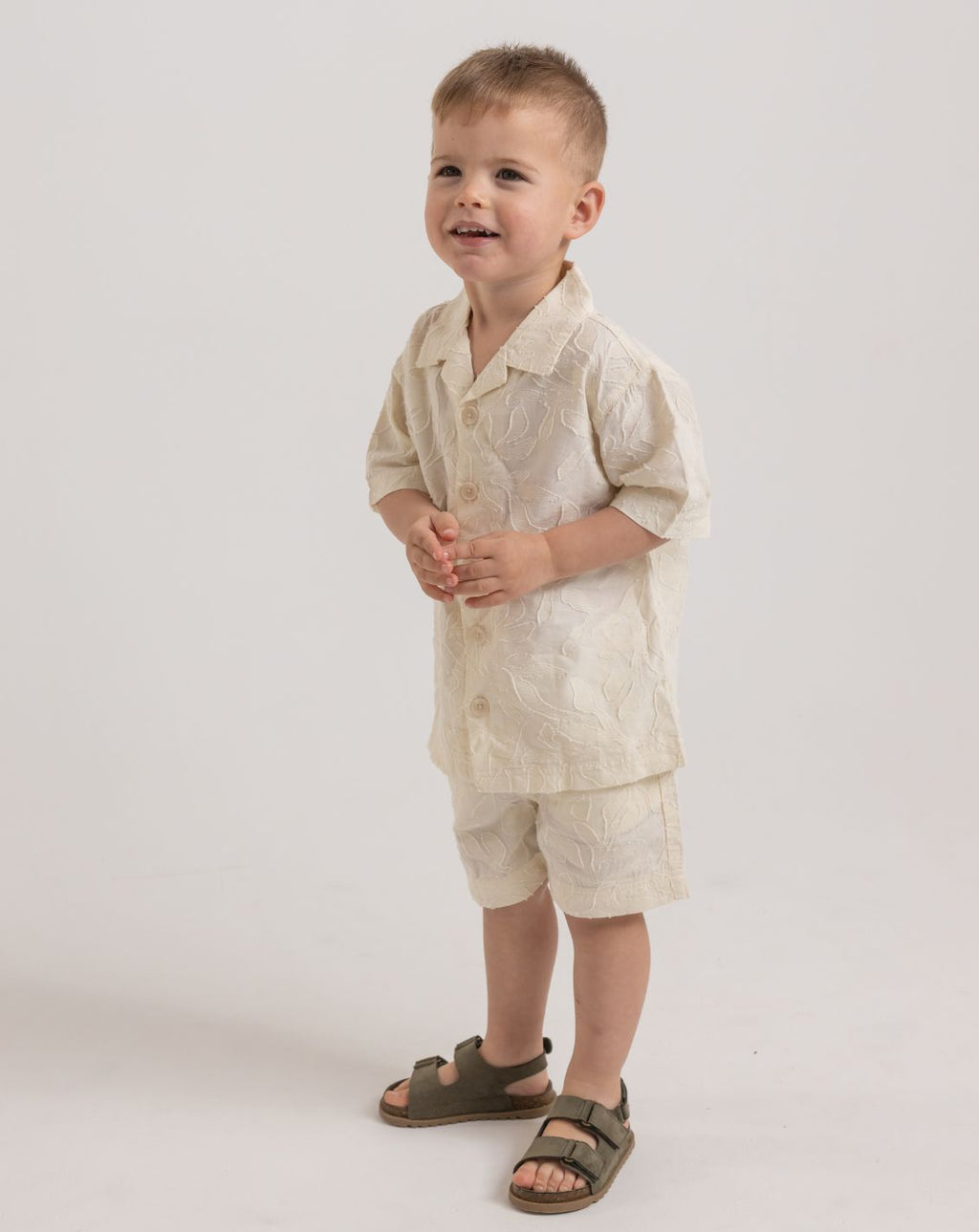 Short Sleeve Button-Down Shirt WB