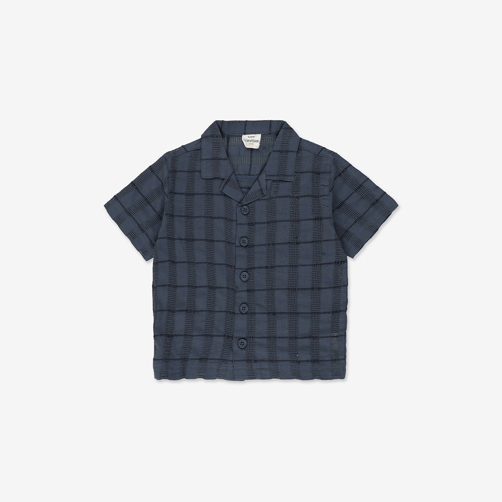 Short Sleeve Button-Down Shirt WB