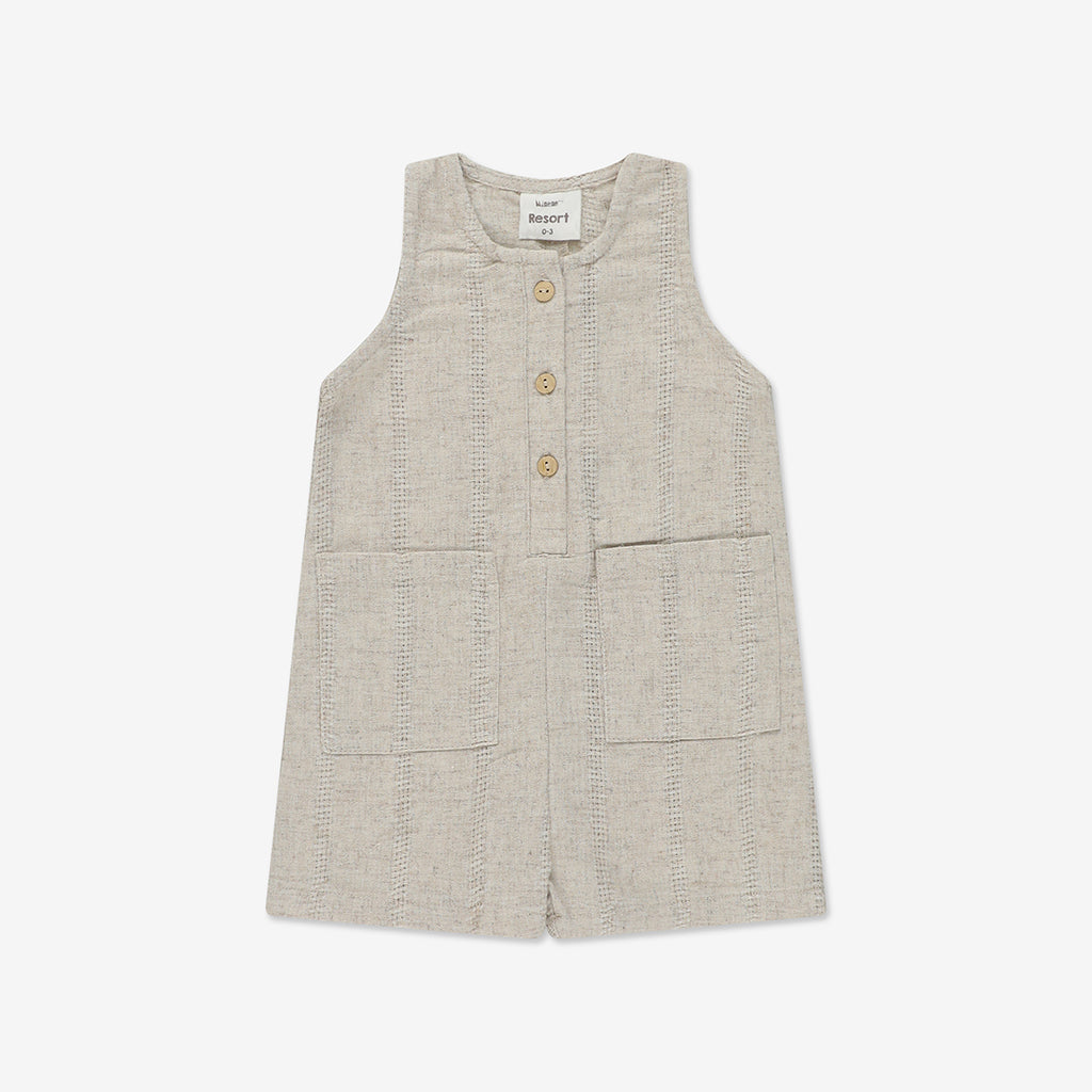 Short Overall with Placket WB