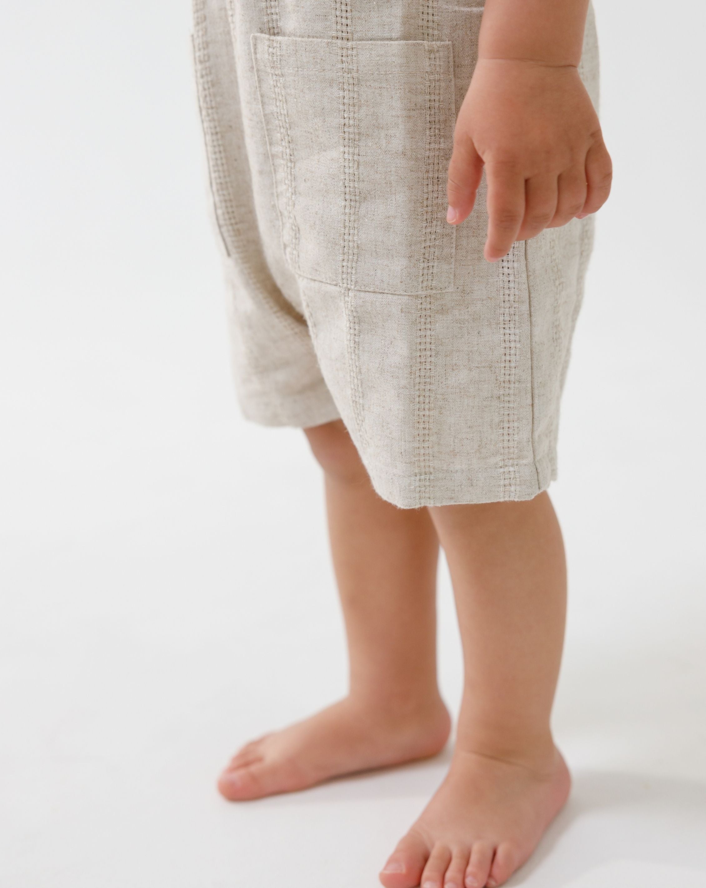 Short Overall with Placket WB
