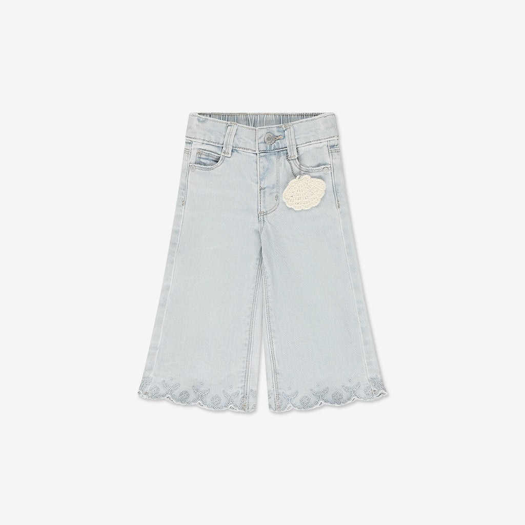 Long Wide Leg Jeans Pants J
