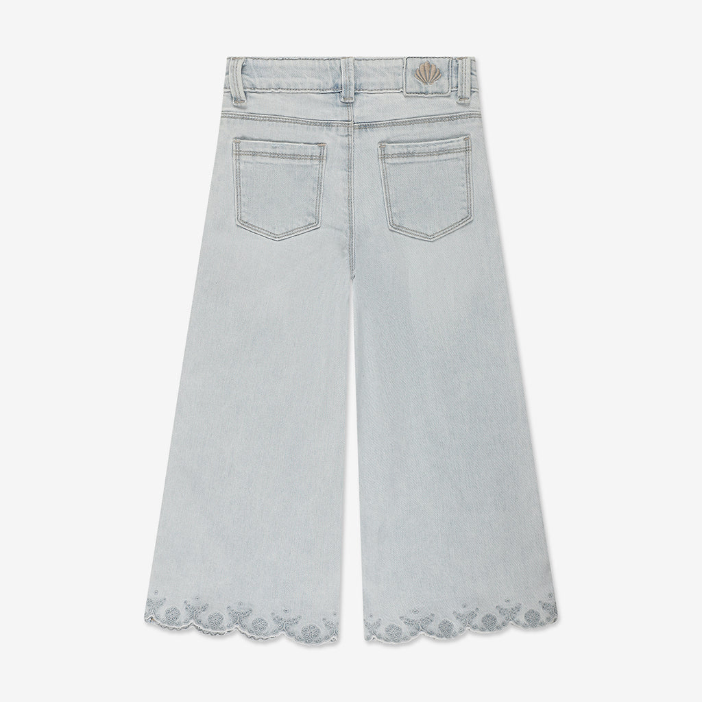 Long Wide Leg Jeans Pants J