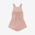 Cross Strap Woven Short Overall H - H16