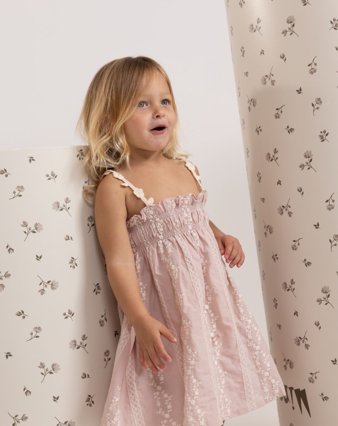 Strappy Embroidered Dress H