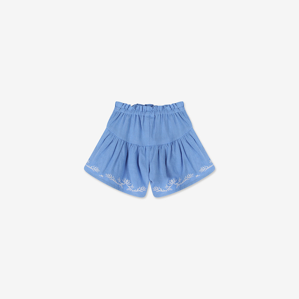 Flared Woven Shorts H