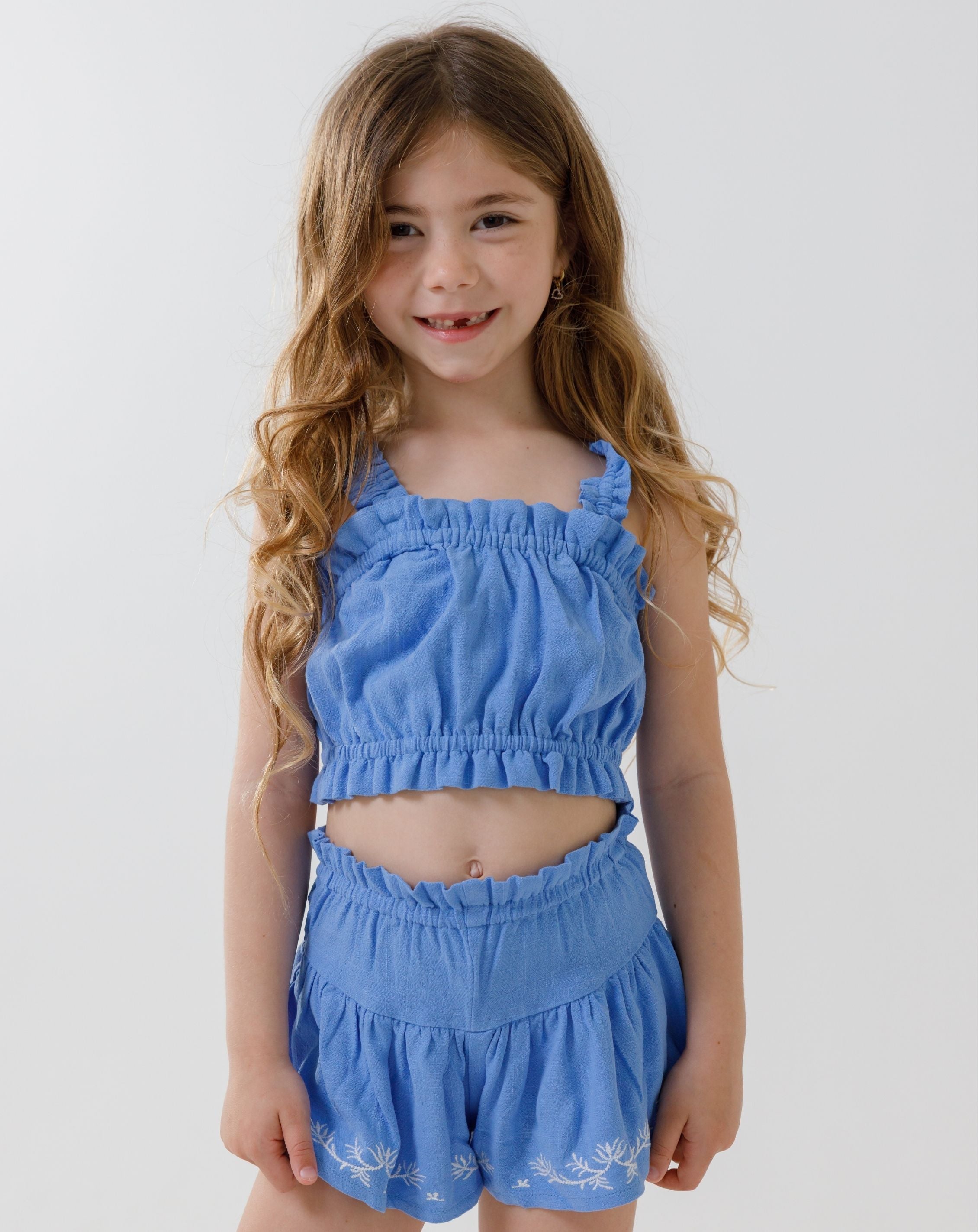 Flared Woven Shorts H