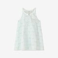 Embroidered Dress With Braid Strap H