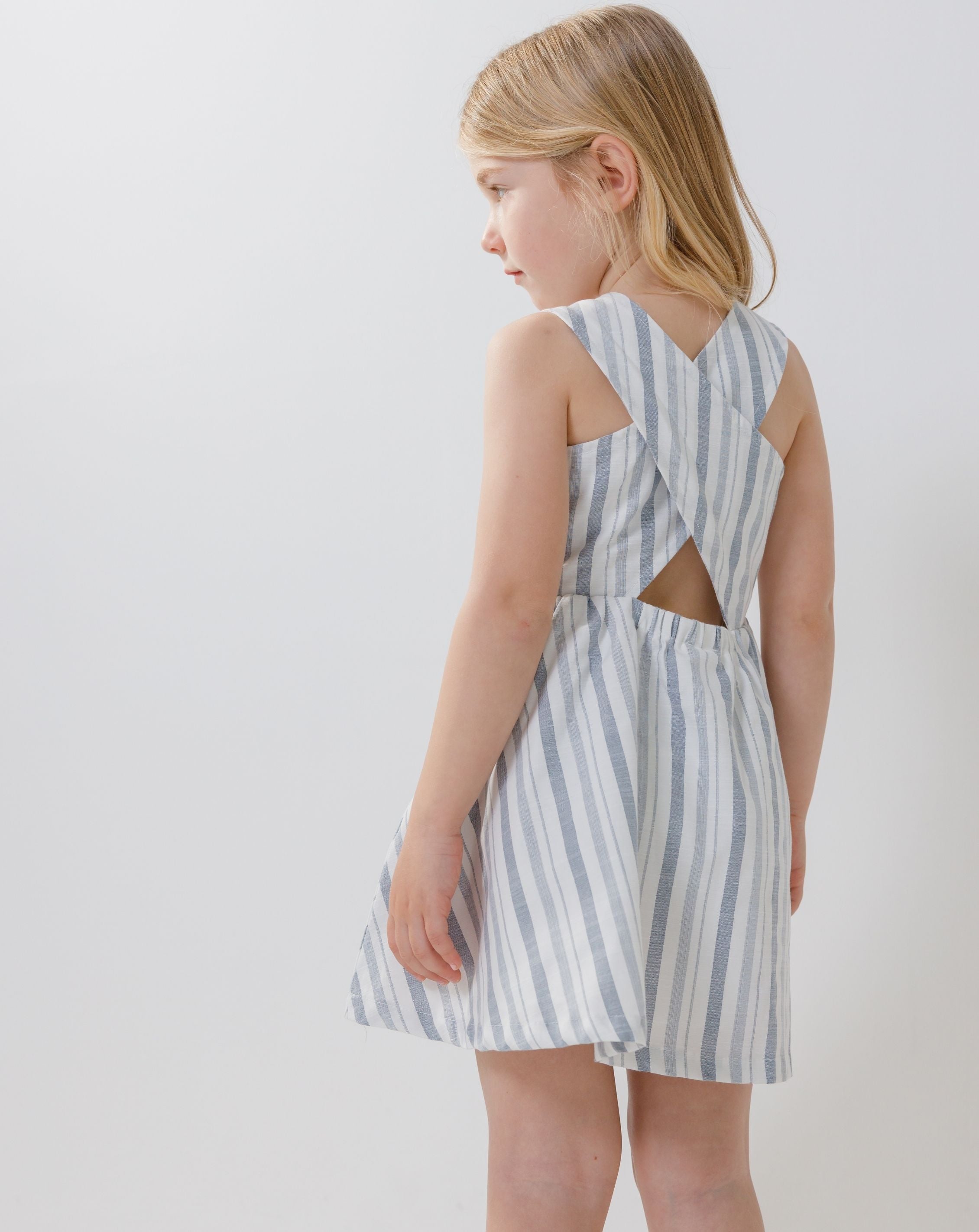 Cross Back Dress H