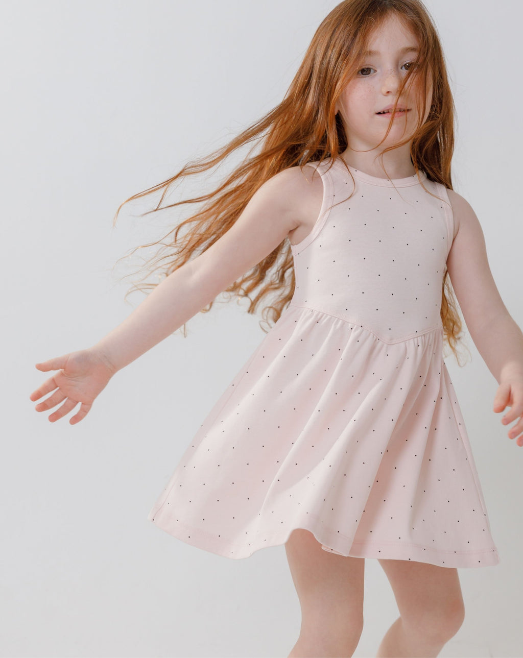 Ribbed Dres With Back Bows H