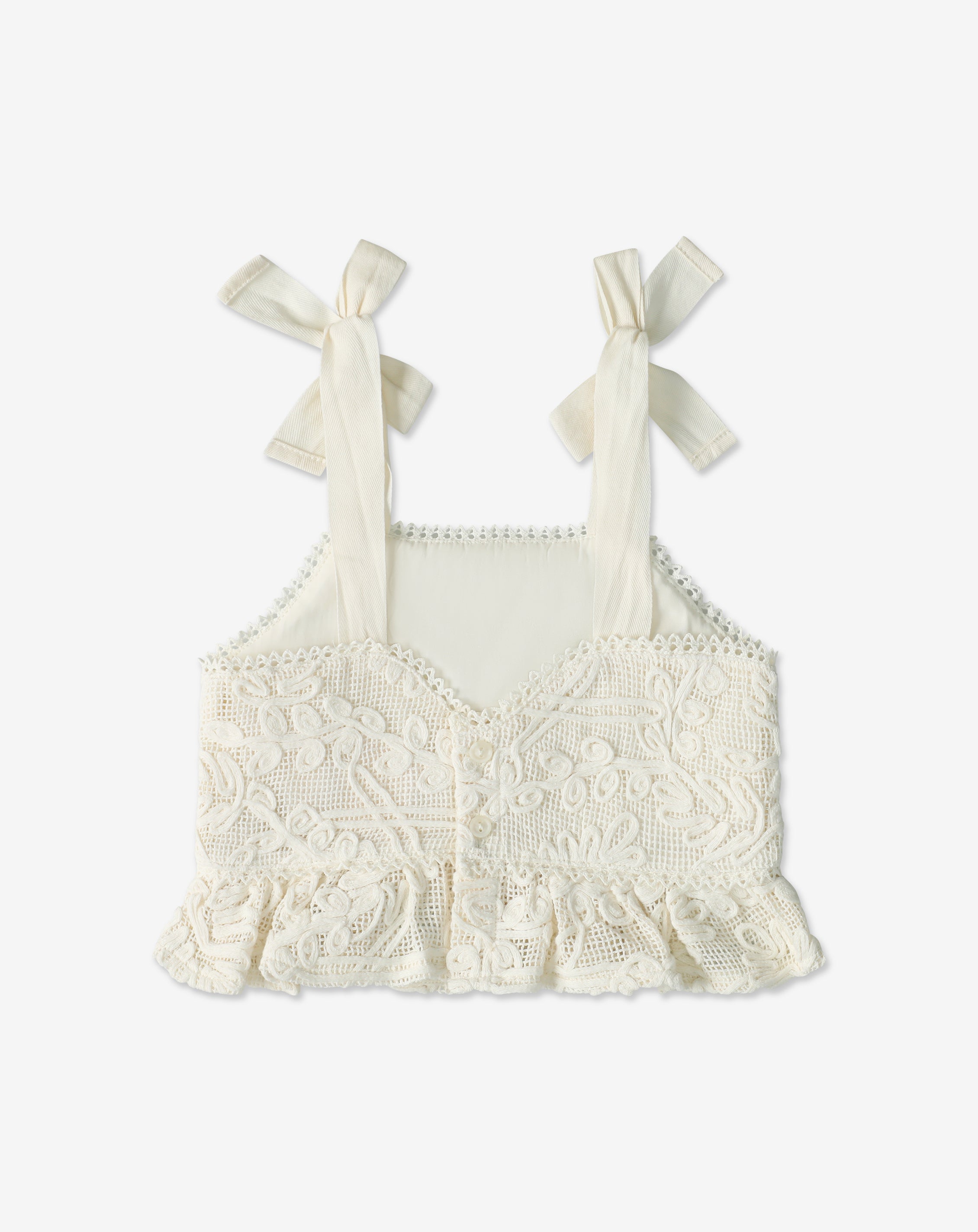 Peplum Textural Tank Top H
