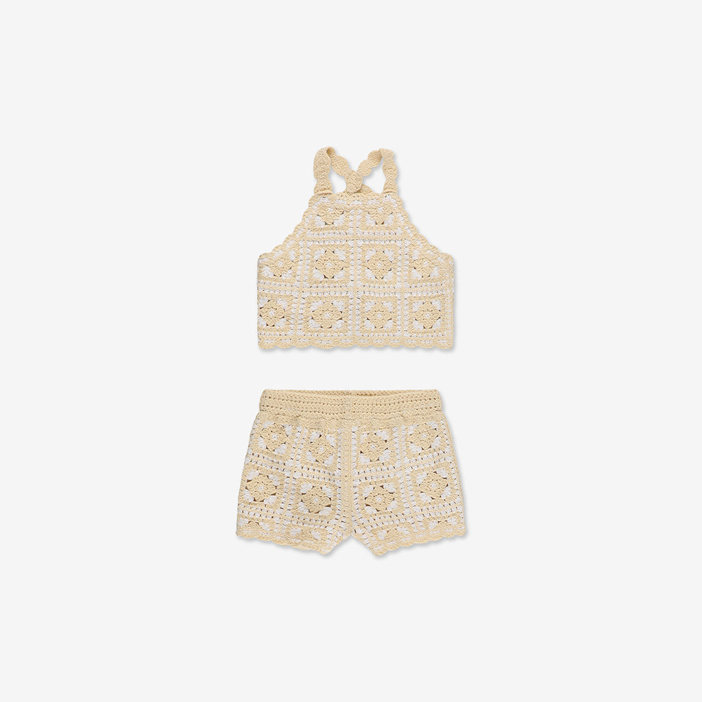 Crochet Tank Top & Short Set CR