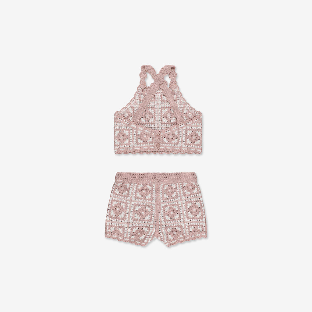 Crochet Tank Top & Short Set CR