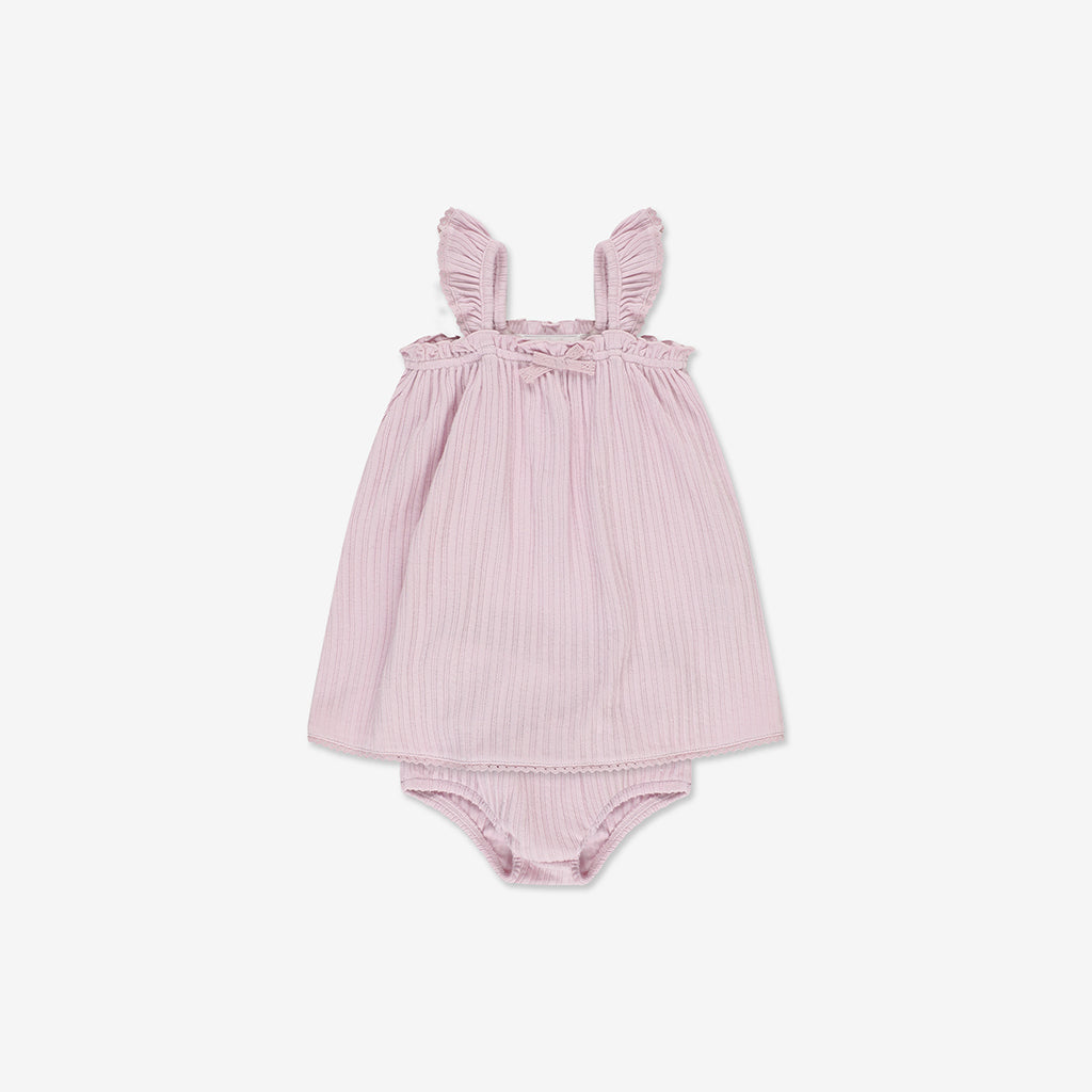 RIB Dress & Bloomers Set RIB