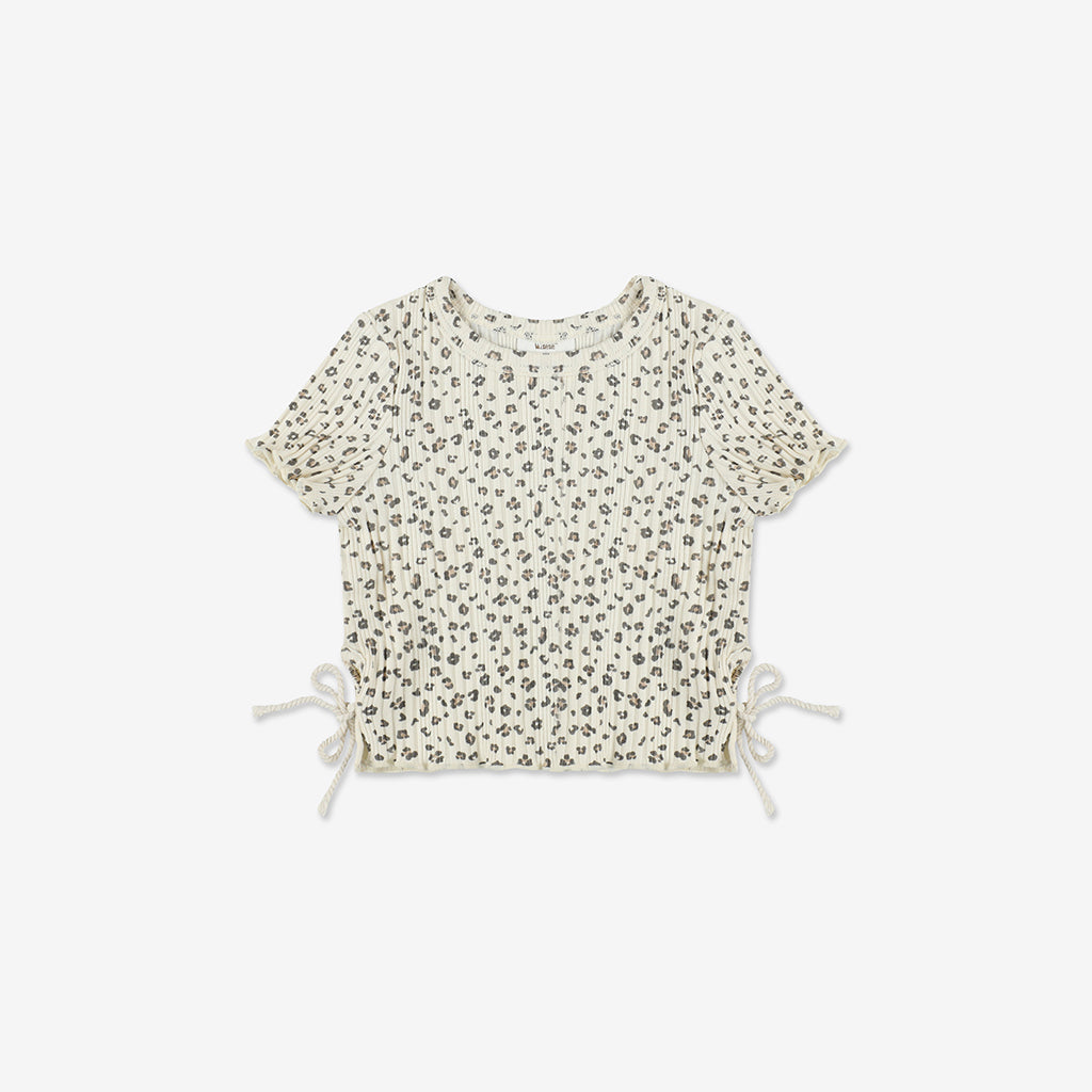 Girls Rib Cropped Shirt RIB