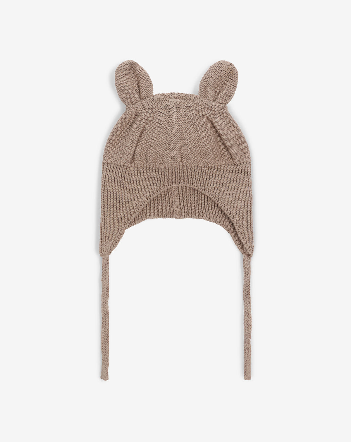 Knitted Hat With Bear Ears S