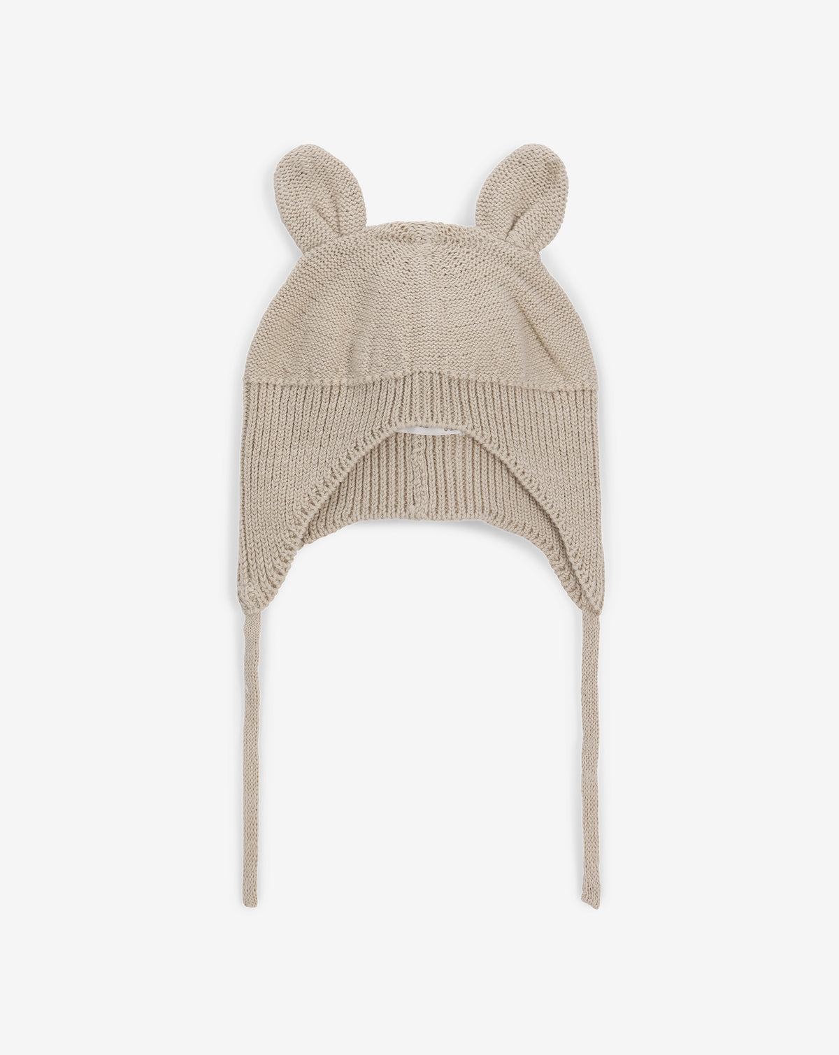 Knitted Hat With Bear Ears S