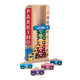 Melissa & Doug Stack and Count Parking Garage
