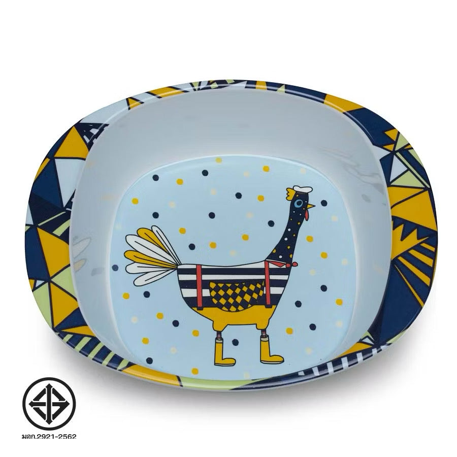 SuperSOSO! CARTOONS Breakfast Bowls - Boy-ish