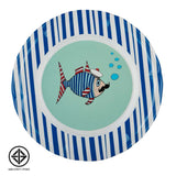 SuperSOSO! CARTOONS Round Plates - Boy-ish