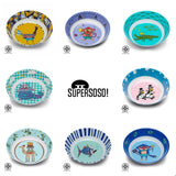 SuperSOSO! CARTOONS Deep Plates - Boy-ish