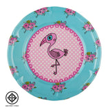 SuperSOSO! CARTOONS Round Plates - Girl-ish