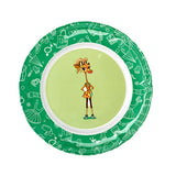 SuperSOSO! CARTOONS Round Plates - Girl-ish