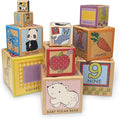 Melissa & Doug Natural Play Early Learning, Stacking & Nesting Blocks