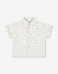Boys Woven Button Shirt With Short Sleeves WB1