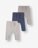 3 Pack Pointelle & Pique Pants P