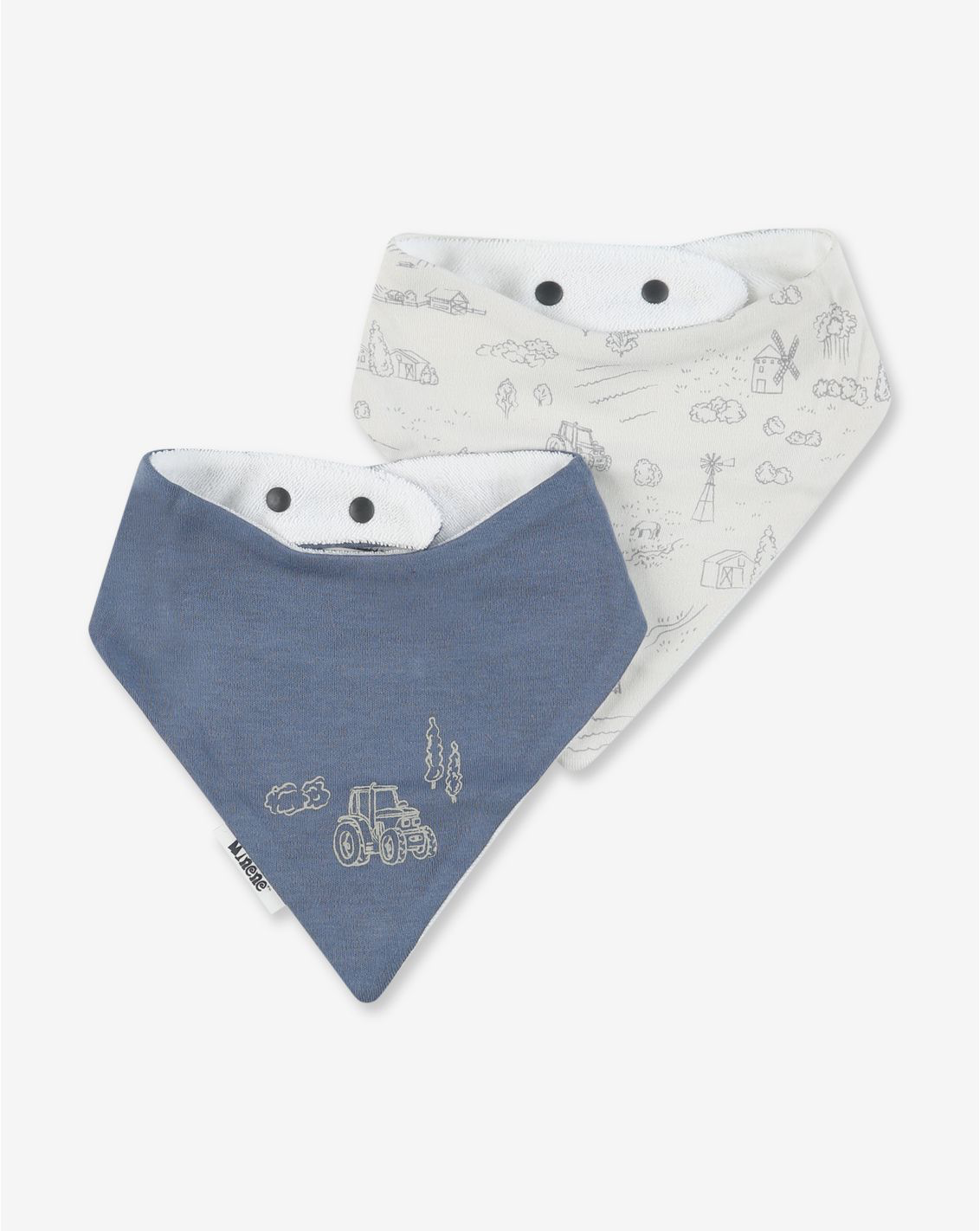 2 Pack Bandana Bibs PC9