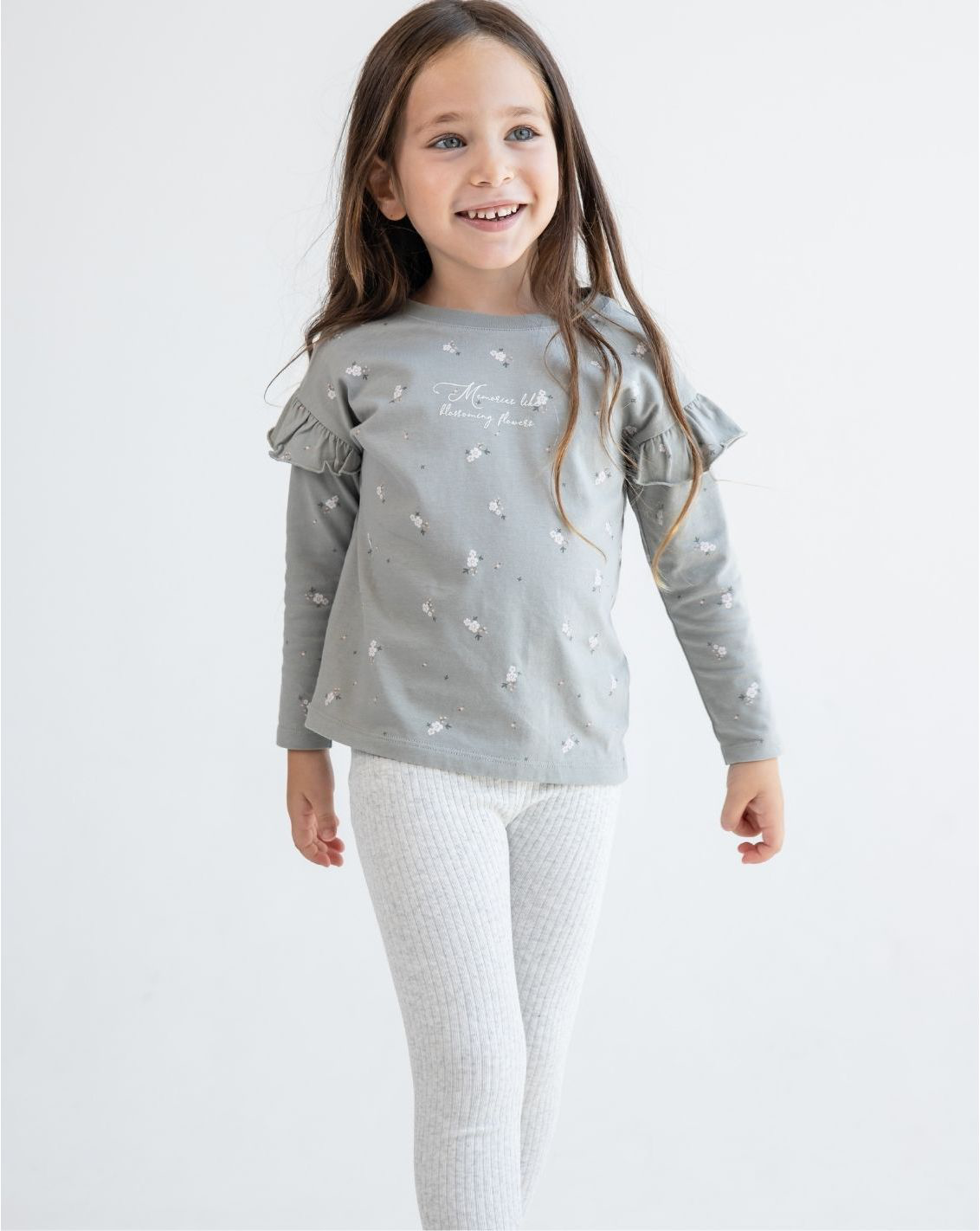 Girls Shirt & Tights Set KC4