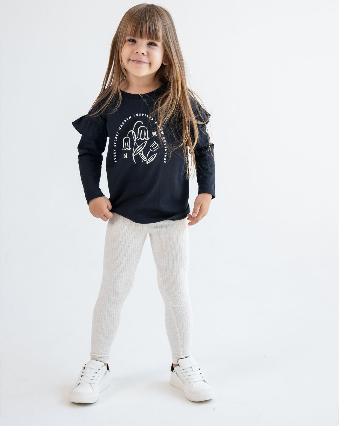 Girls Shirt & Tights Set KC4