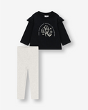 Girls Shirt & Tights Set KC4