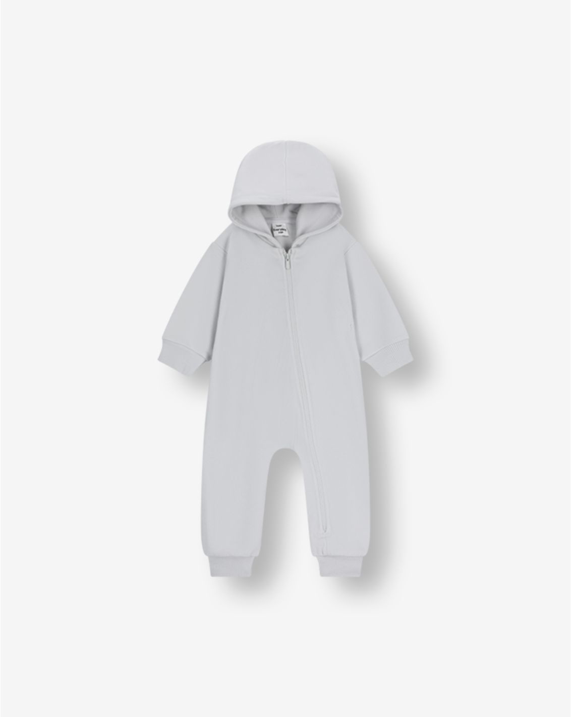 Hooded Overall With Zipper FB3