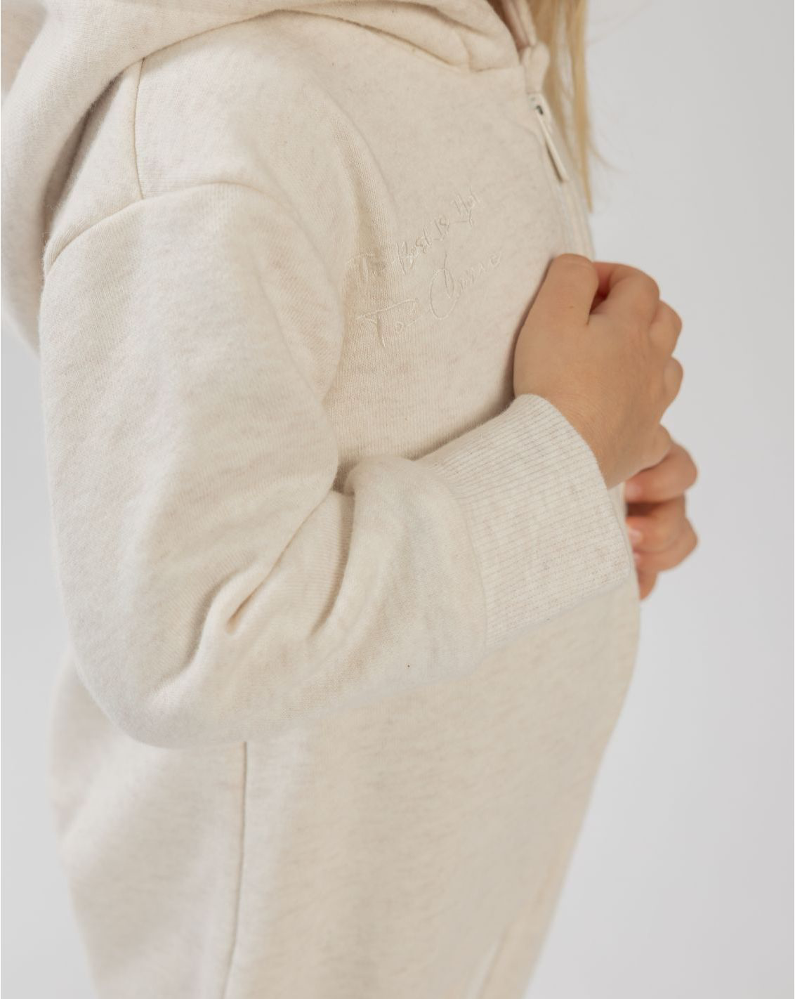 Hooded Overall With Zipper FB3