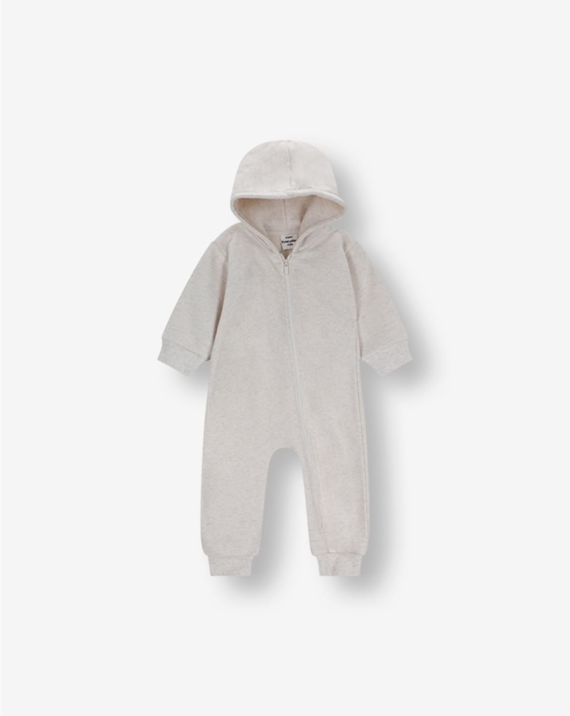 Hooded Overall With Zipper FB3