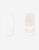 2 Pack Terry Footie Socks With Anti Slip SOCKS4