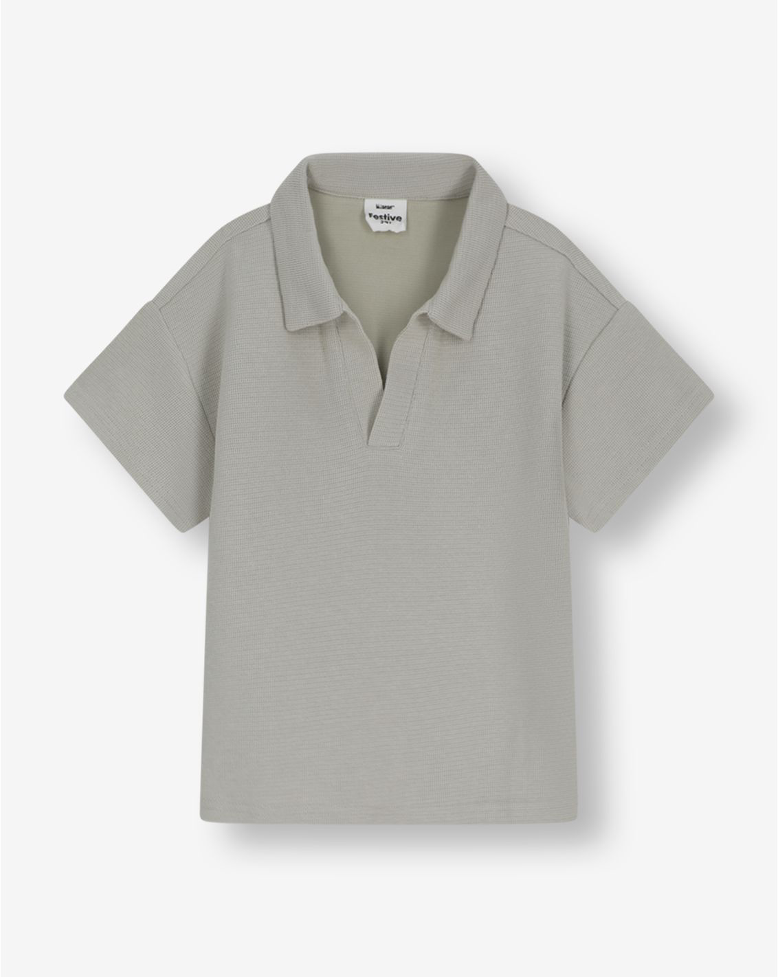 Knitted Polo Shirt With Pocket WB7