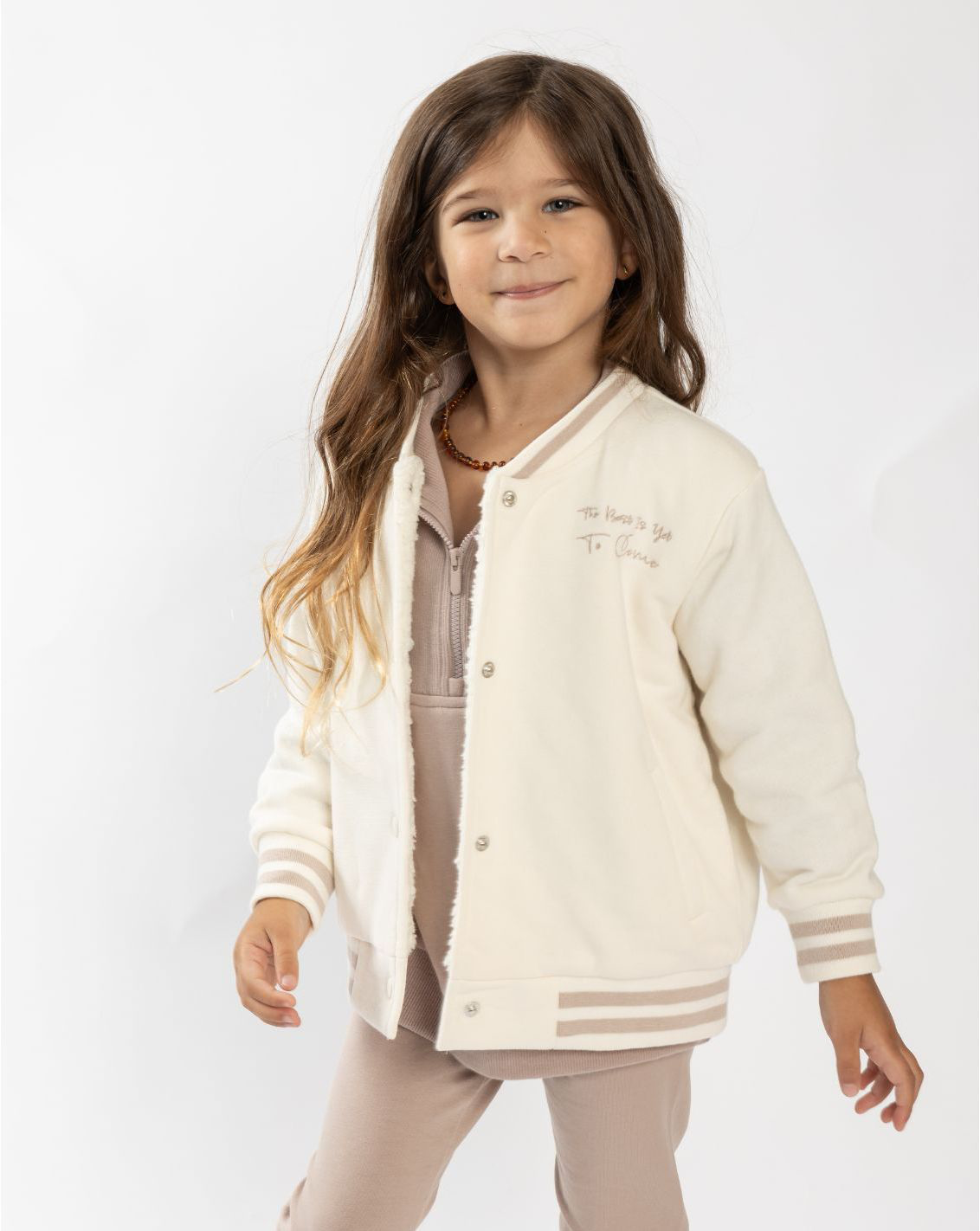 Jacket With Faux Fur FB2