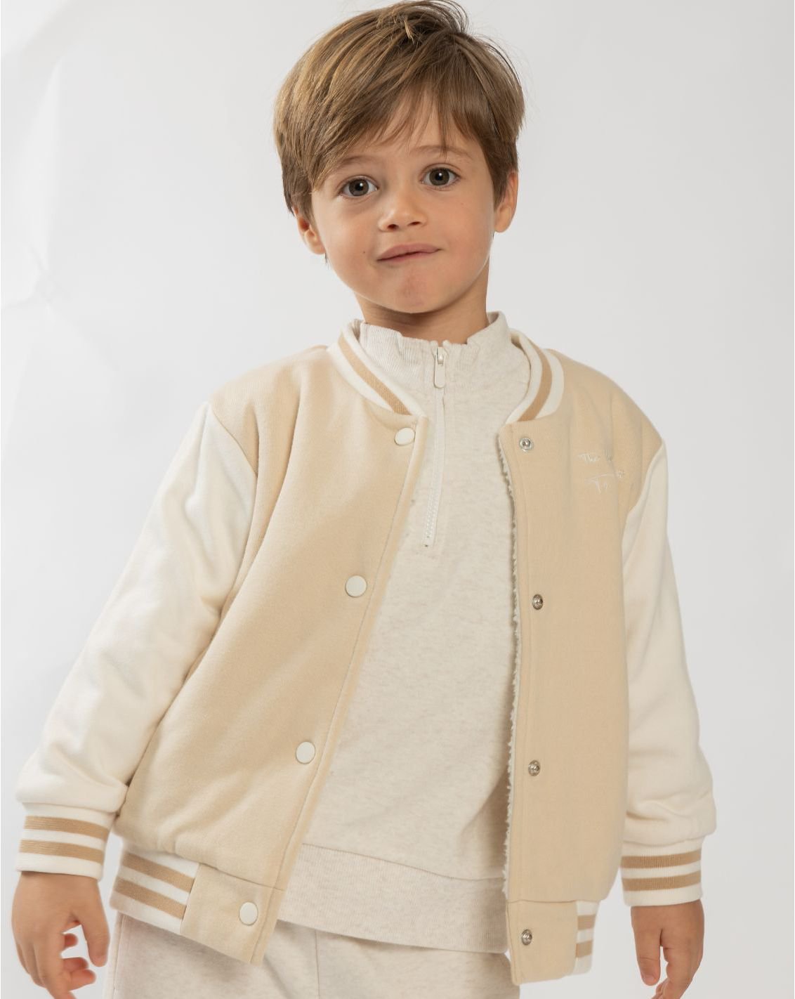 Jacket With Faux Fur FB2