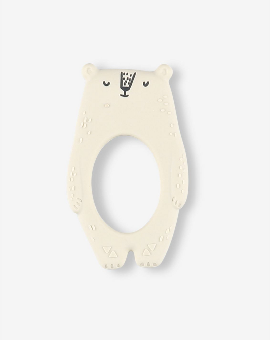 ROUND SILICONE TEETHER - New !