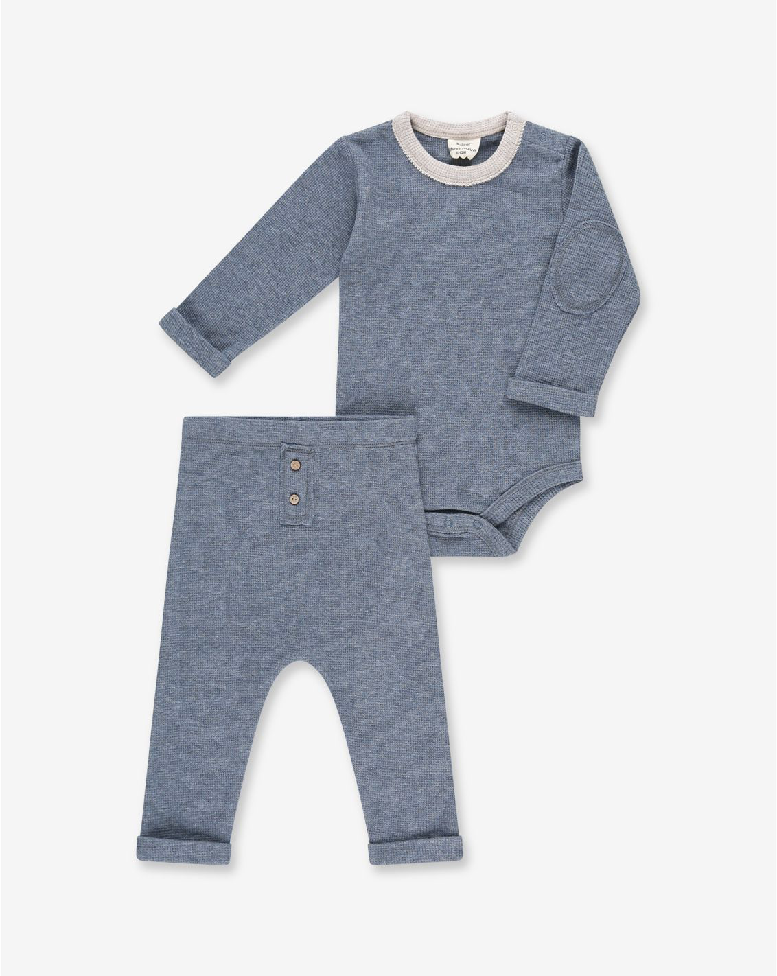 ピケボディスーツ＆パンツセット PR1