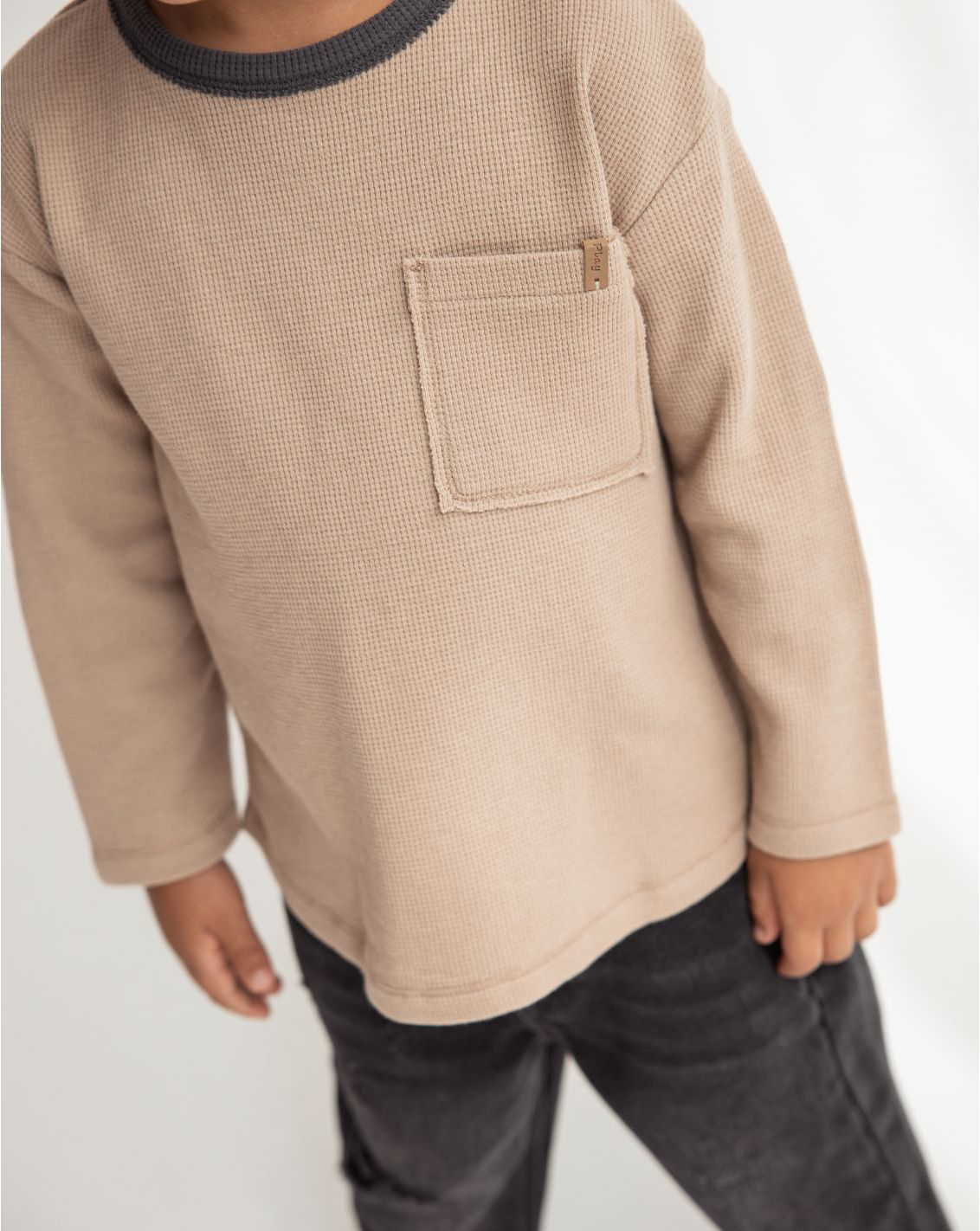 ポケット付きピケシャツ PR5