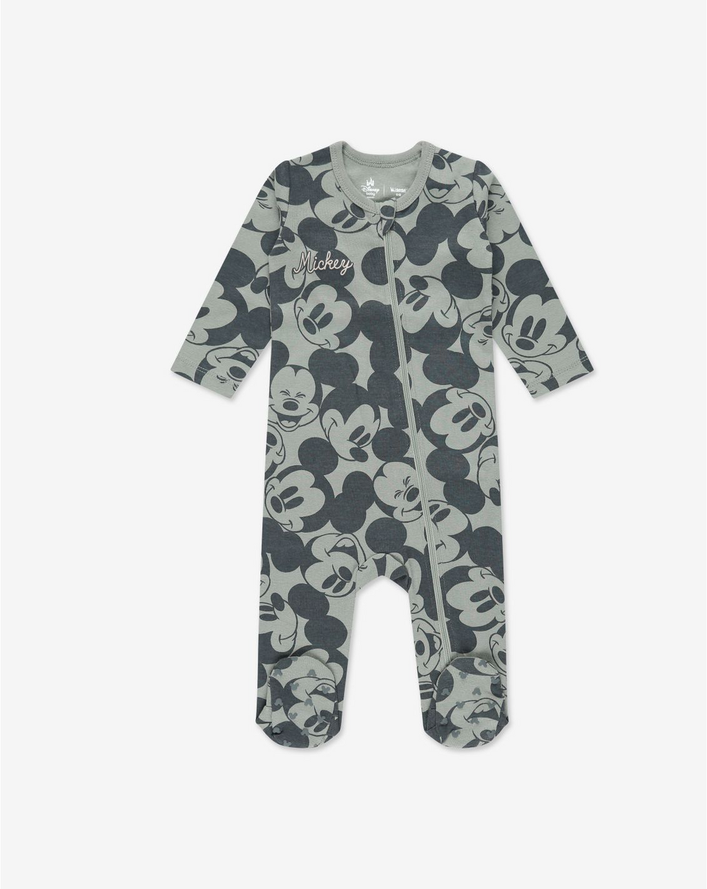 Disney Overall With a Zipper PJ